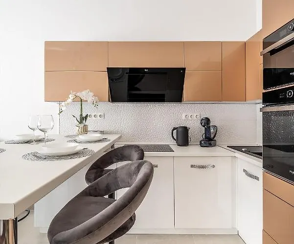 Apartment Luxury With Free Garage And Balcony In The Center
