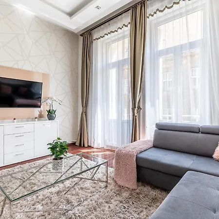 Luxury With Free Garage And Balcony In The Center アパート